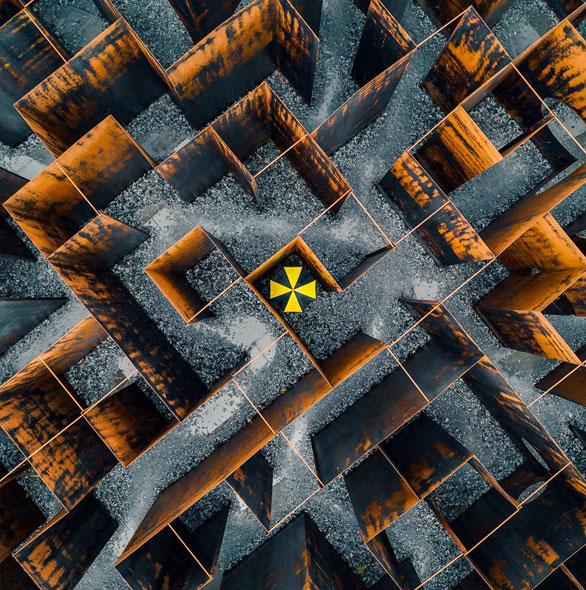 迷宫Abstract Aerial Art